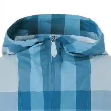 Burberry Hooded Jacket Light Blue