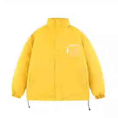 三体 末日之战系列 亚洲舰队系列 休闲保暖加厚户外机能风立领日常美式防风防水防寒柔软舒适宽松面包棉服 男女同款