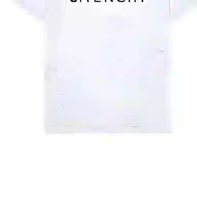 Givenchy SS23 Logo Print Distressed T-Shirt White