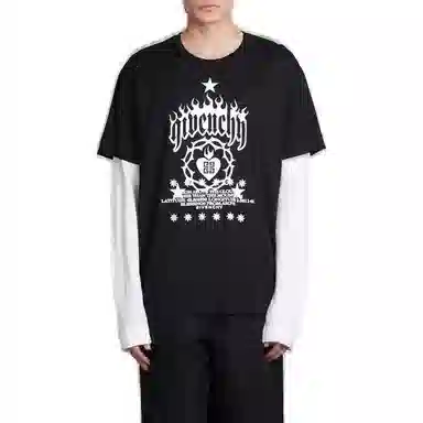 Givenchy SS24 Logo Long Sleeve T-Shirt