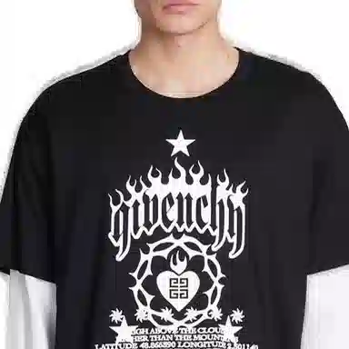 Givenchy SS24 Logo Long Sleeve T-Shirt
