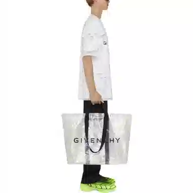 Givenchy SS23 Logo Print Distressed T-Shirt White