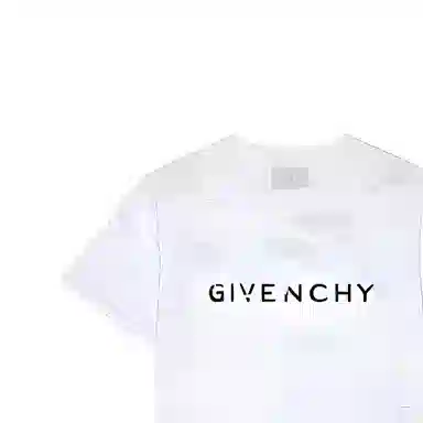 Givenchy SS23 Logo Print Distressed T-Shirt White