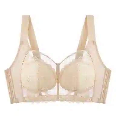 千奈美 无钢圈轻薄大胸显小全罩杯文胸 女款