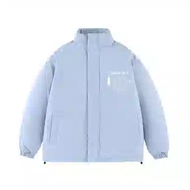 三体 末日之战系列 亚洲舰队系列 休闲保暖加厚户外机能风立领日常美式防风防水防寒柔软舒适宽松面包棉服 男女同款