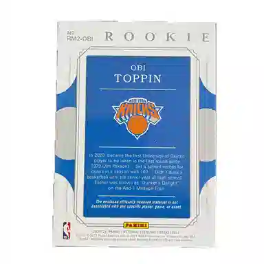 PANINI 2020-21 RC 7199