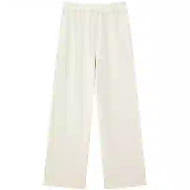 太平鸟 纯色高腰直筒保暖休闲裤 女款