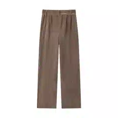 森马 软糯雪尼尔阔腿裤休闲裤 女款