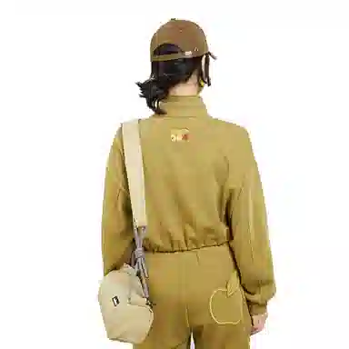 木果果木 立领宽松落肩截短外套 女款