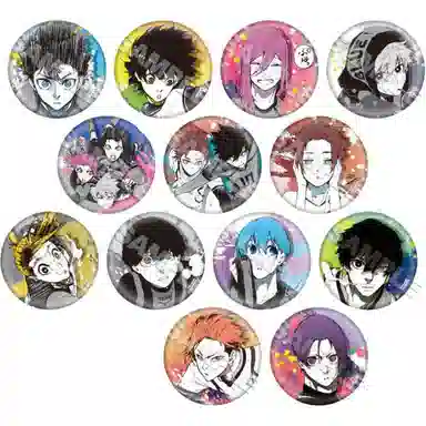 游戏王 蓝色监狱 原画玻璃闪 徽章