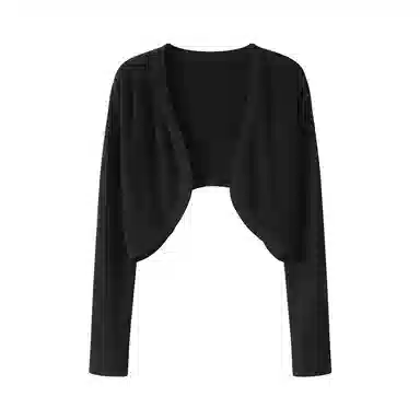 北极绒 搭配吊带小坎肩防晒长袖 披肩 女款