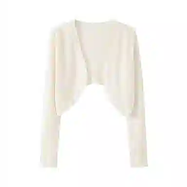 北极绒 搭配吊带小坎肩防晒长袖 披肩 女款