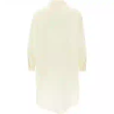 MM6 Maison Margiela Buttoned Shirt Dress Light Yellow