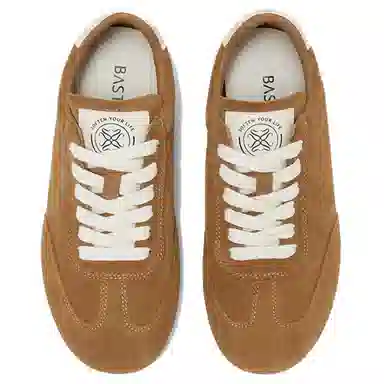 百思图 时尚复古阿甘鞋平跟 生活休闲鞋 女款