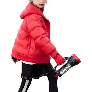 鸭鸭 云朵系列 舒适柔软耐磨羽绒服 青少年