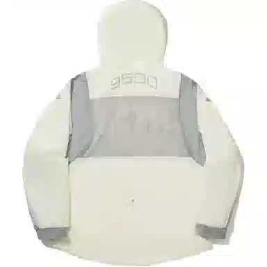 中国李宁 游山玩水 户外系列 反光防泼水防晒宽松夹克外套 男女同款 乳白色