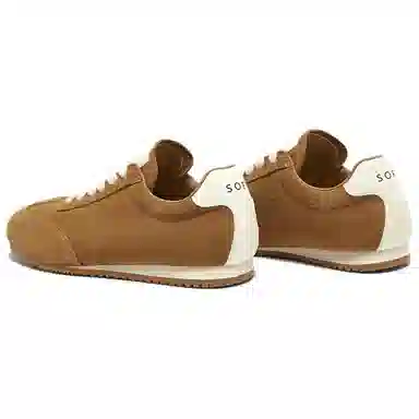 百思图 时尚复古阿甘鞋平跟 生活休闲鞋 女款