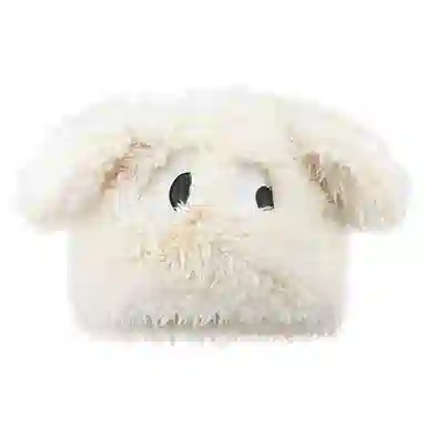 佩洛依 可爱卡通搞怪小狗 秋冬季加厚护耳毛绒毛保暖防寒针织 涤纶 绒线帽 男女同款情侣款