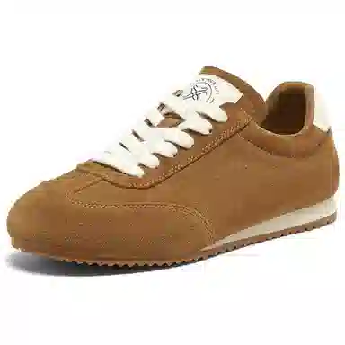 百思图 时尚复古阿甘鞋平跟 生活休闲鞋 女款