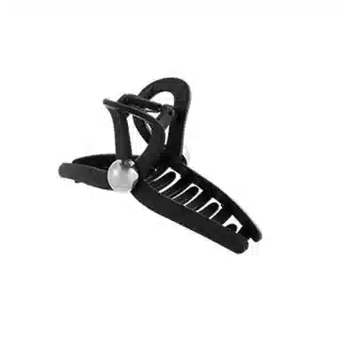 水中玉 高级感黑色抓夹超大号鲨鱼夹后脑勺发量多夹子发卡头饰 亚克力 发夹 女款