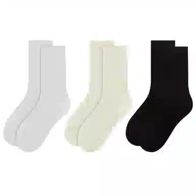 二三二三 吸湿排汗透气显瘦百搭精致可爱中筒袜 女款 组合装