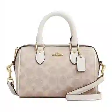 COACH Rowan 18 Vanilla White