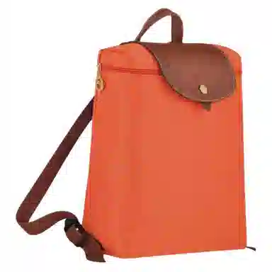 Longchamp Le Pliage Medium Backpack Orange