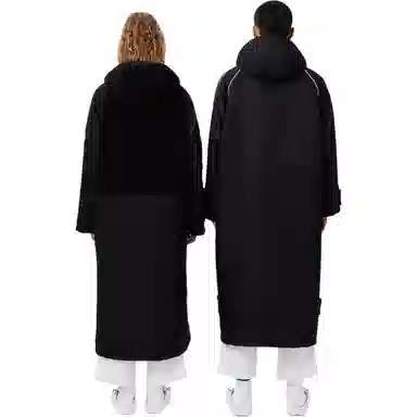 CLOT x LACOSTE Reversible Coat Black