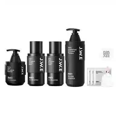 爵威尔 男士控油平衡水乳洁面套装 控油祛痘深层清爽补水保湿嫩肤收缩毛孔油肌专研 净肤三件套+精华液/面霜/素颜霜/香水