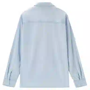 佐丹奴 简约翻领纯色休闲长袖衬衫 女款