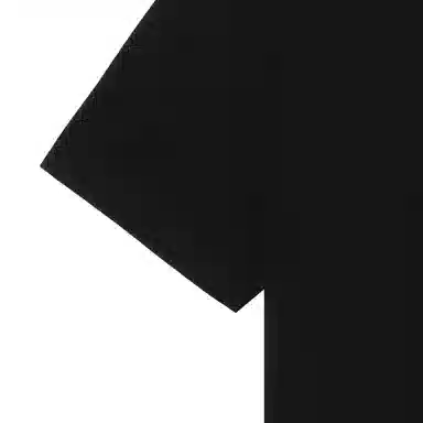 Burberry SS24 Striped Applique Crewneck T-Shirt Black