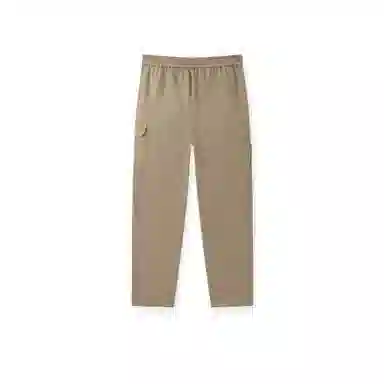 森马 潮流复古宽松直筒纯色休闲裤 男款