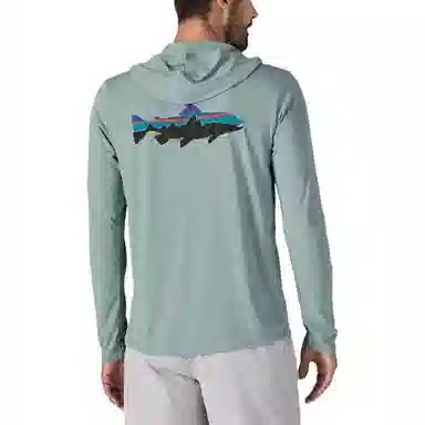 patagonia Men's Capilene Cool Daily Graphic Hoody T