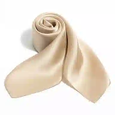 上海故事 真丝缎面素色 桑蚕丝 丝巾 女款