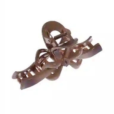 水中玉 网红气质蝴蝶结抓夹大号盘发鲨鱼夹高级感头发发卡头饰 亚克力 发夹 女款