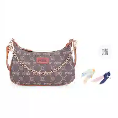 PinkyPinky Saddle Bag White/Brown