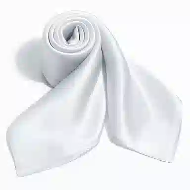 上海故事 真丝缎面素色 桑蚕丝 丝巾 女款