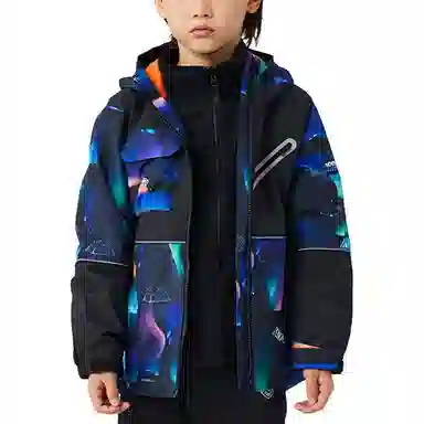 诺诗兰 保暖防水舒适冲锋衣 青少年