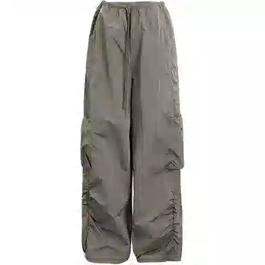 High Street Sweet Spicy Wide-leg Cargo Pants Women