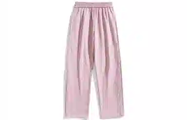 大卫贝肯 美式复古创意设计图案印花宽松百搭休闲裤 男女同款