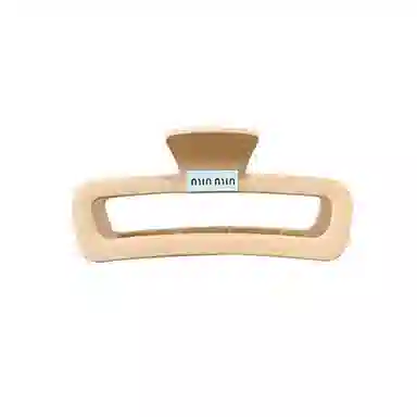 水中玉 高级感后脑勺气质抓夹发量多鲨鱼夹超大号夹子 亚克力 发夹 女款