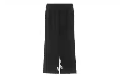 F426 Loose Bow Lace Flared Sweatpants