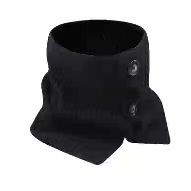 北极绒 韩版纯色防寒保暖护颈 围脖 男女同款情侣款