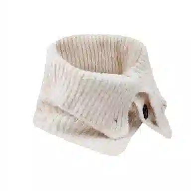 北极绒 韩版纯色防寒保暖护颈 围脖 男女同款情侣款