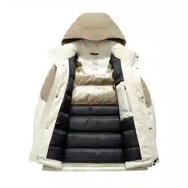 斯巴奴 加厚舒适拼接短款羽绒服 男款