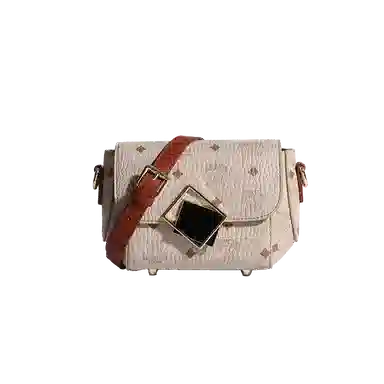 木林森 韩版百搭高级感印花 合成革 单肩包 常规 女款 多色