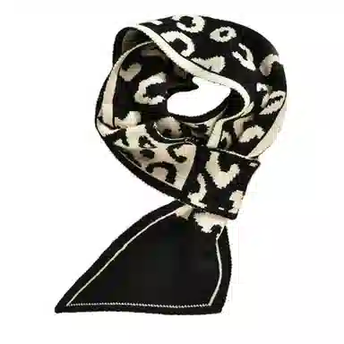 北极绒 韩版气质高级感韩版装饰保暖护颈脖套 围脖 男女同款情侣款