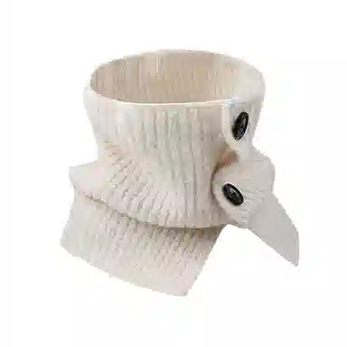 北极绒 韩版纯色防寒保暖护颈 围脖 男女同款情侣款