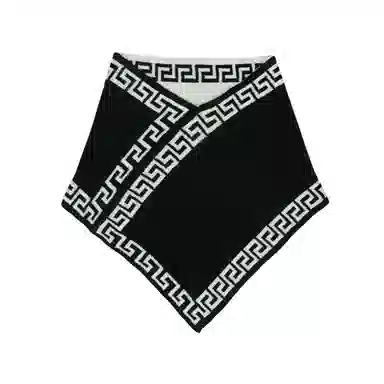 北极绒 韩版三角围巾秋冬保暖护颈 防寒高级感加厚脖套 围脖 男女同款情侣款