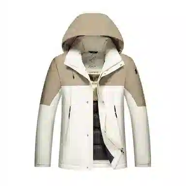 斯巴奴 加厚舒适拼接短款羽绒服 男款